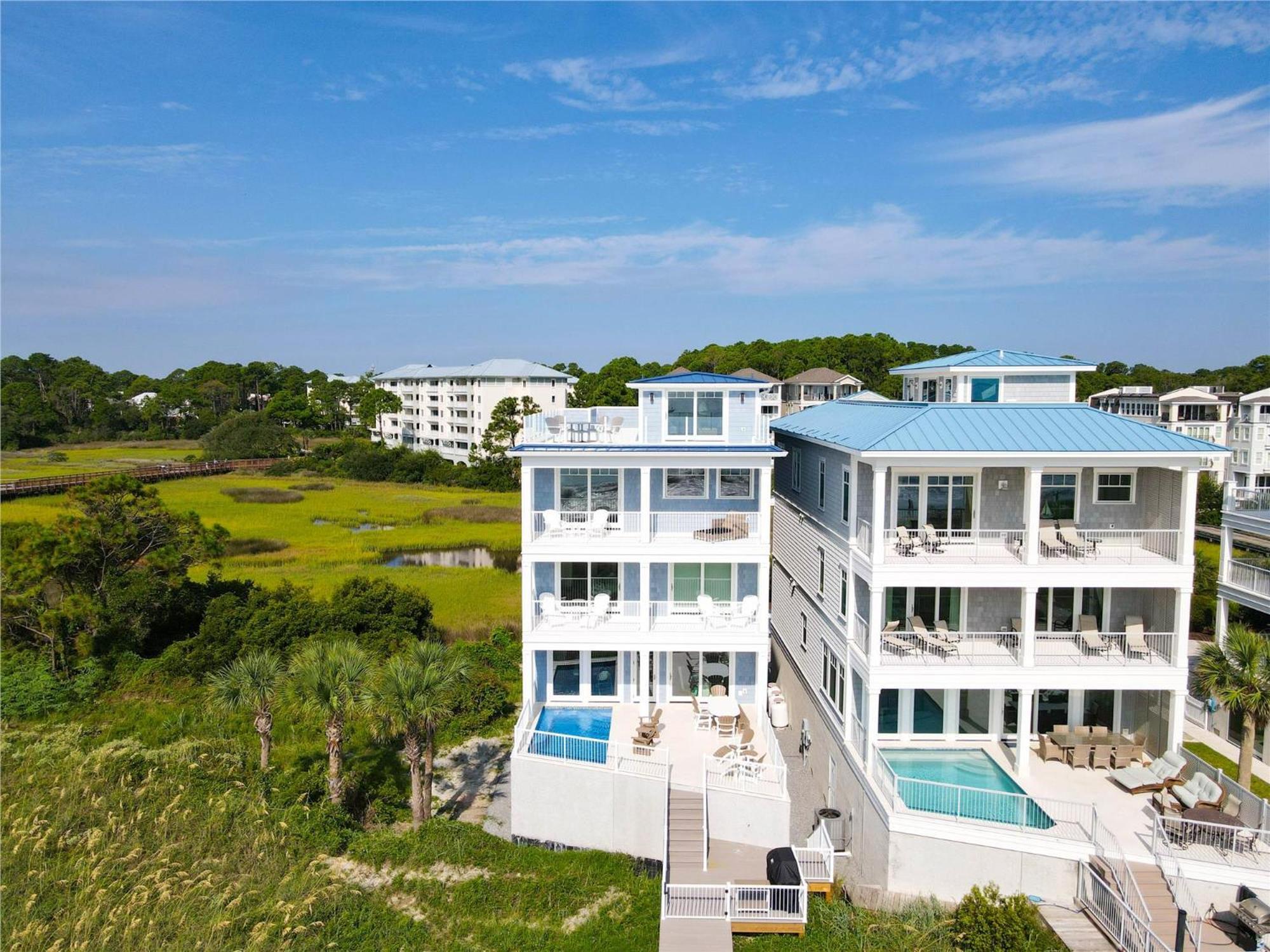 8 Terra Bella Trace- Oceanfront, 6 Primary Rooms, Pool, Roof Top, Free Activities Included Hilton Head Island Bagian luar foto